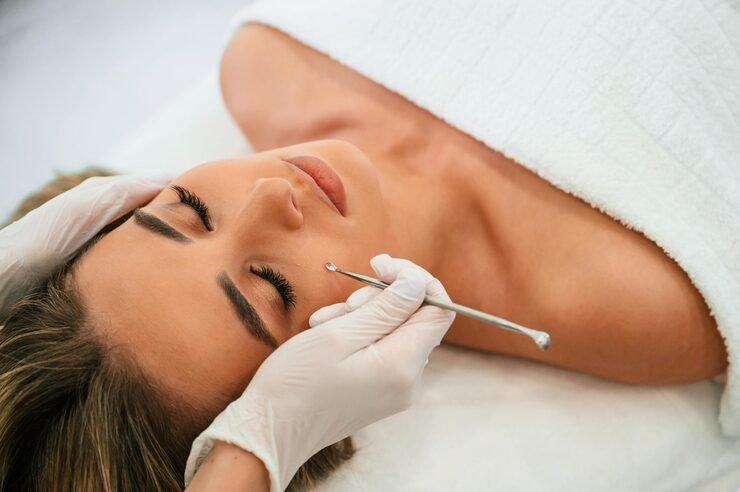Dermaplaning treatment